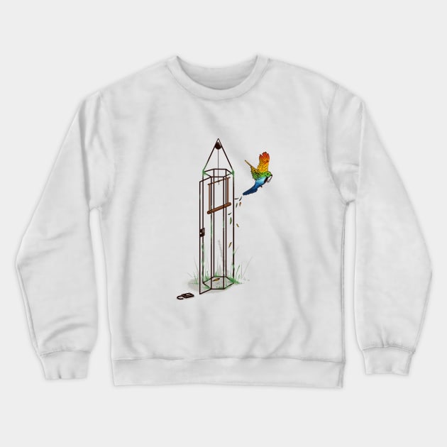 Freedom Crewneck Sweatshirt by RobertRichter